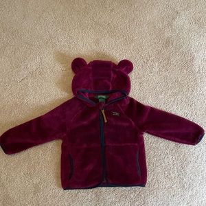 LL Bean fleece jacket